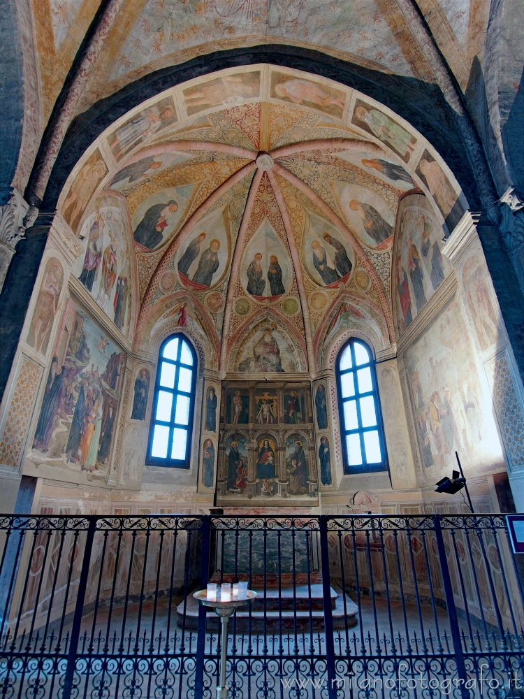 Milan (Italy) - Sant'Antonio Abate Chapel, or Obiano Chapel, in the Church of San Pietro in Gessate